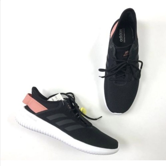adidas cloudfoam black pink